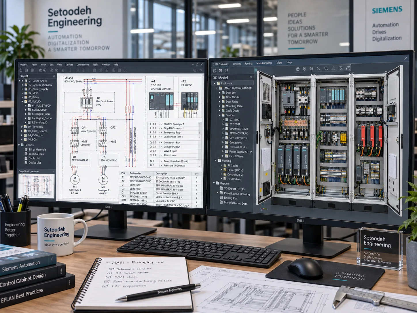 ECAD, cable harness and engineering data